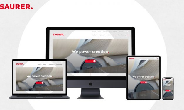 Saurer launches new clear, intuitive and responsive website