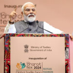 Prime Minister Narendra Modi Inaugurates BHARAT TEX 2024 – India’s Largest Textiles Mega Event at Bharat Mandapam
