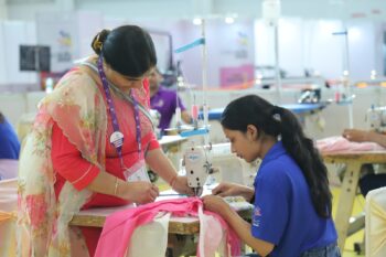 AMHSSC at India Skills 2024, empowering future talent in fashion technology 