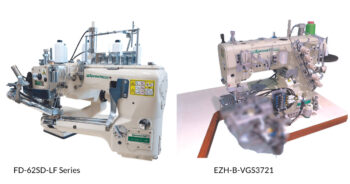 Flatseamer and Bottom Hemming machines by Yamato