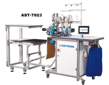 Fully Automatic Fabric Spreading and Seam Bottom Hemming machines by ASTAS