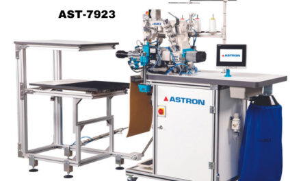 Fully Automatic Fabric Spreading and Seam Bottom Hemming machines by ASTAS