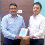 Magnum Resources honoured with certificate of excellence by Juki