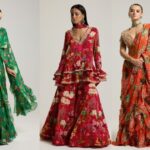 Redefine traditional elegance in timeless tropical prints’ festive wear by Radhika
