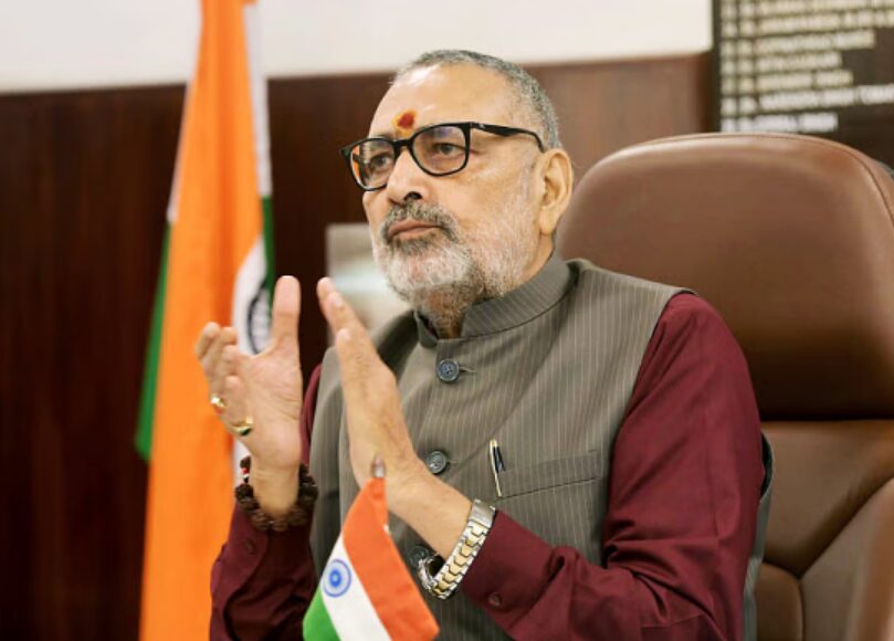 Union Minister of Textiles Giriraj Singh